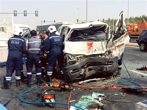 dubai car accident today